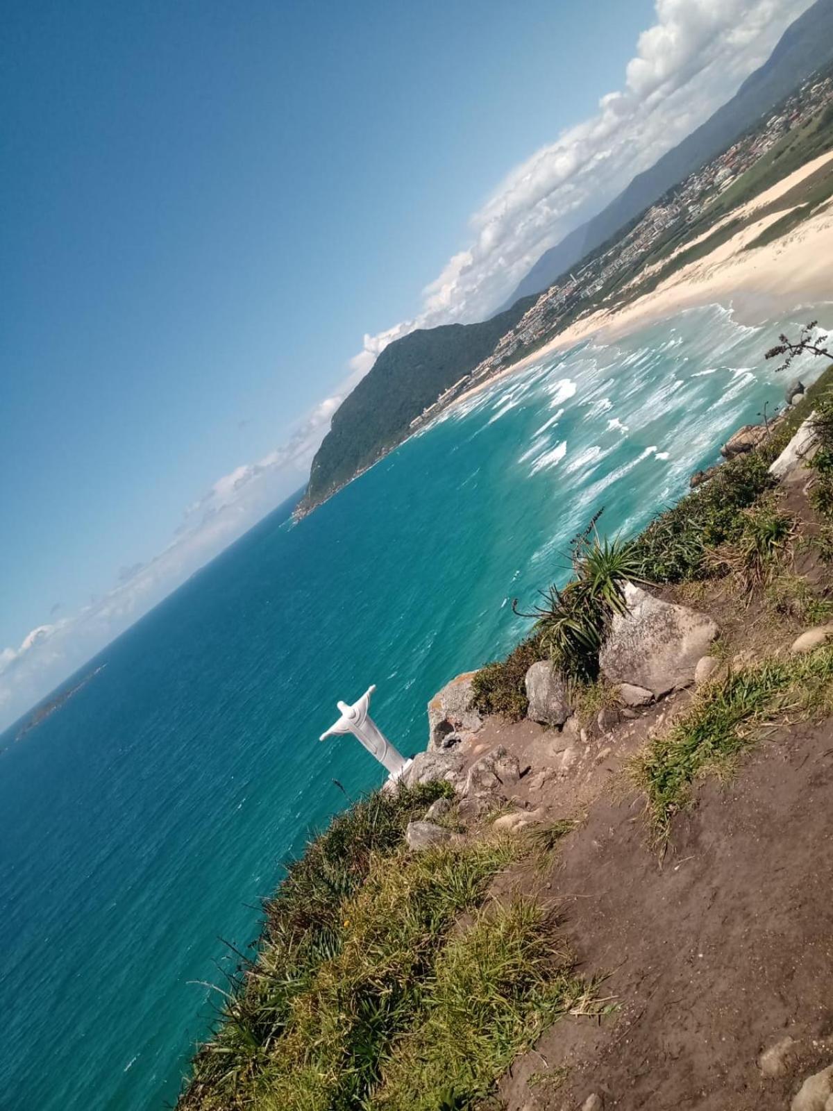 Apartamento 100M Praia Do Santinho Apartment ฟลอเรียนอโปลิส ภายนอก รูปภาพ